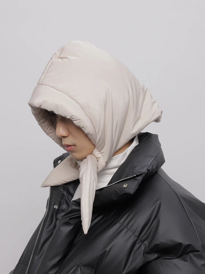 PADDED TIE HOOD